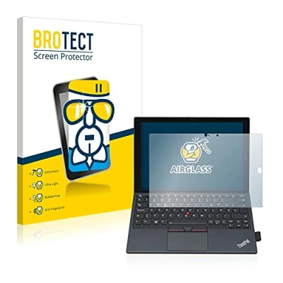 Abbildung von BROTECT Schutzglas für Lenovo ThinkPad X1 Tablet Schutzfolie Panzer Folie Glas [Extrem Kratzfest 9H, Anti Fingerprint, Ultra Transparent]