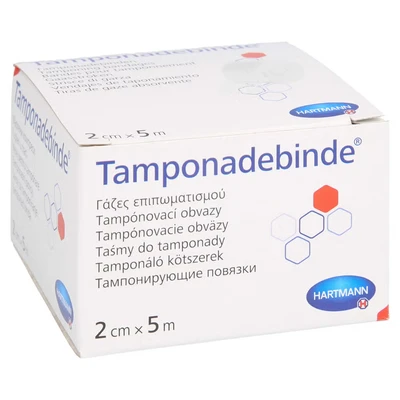 Abbildung von Tamponadebinde 2 cmx5 m steril Hartmann 1 St