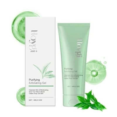 Abbildung von Gesichtspeeling Frau Gel,Sanftes Peeling,Feuchtigkeitspflege Für Das Gesicht,Gesichtsreinigung,Peeling,Clean Girl,Face Scrub,Gesichtspeeling Mann,Porentiefe Reinigung,Reinigt Gründlich Normale Haut