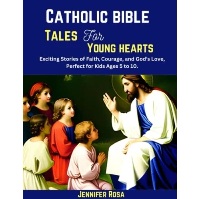 Abbildung von Catholic bible Tales for Young Hearts: Exciting Stories of Faith, Courage, and God&#039;s Love, Perfect Kids Ages 5 to 10