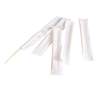 Abbildung von 20 x NatureStar Holz Zahnstocher einzeln verpackt DM 2x66mm VE=1000 St