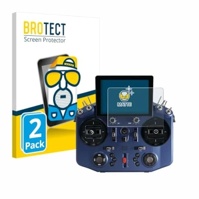 Abbildung von BROTECT Entspiegelungs Schutzfolie für FrSky Tandem X20S (2 Stück) Matte Displayschutz Folie, Anti Reflex, Fingerprint
