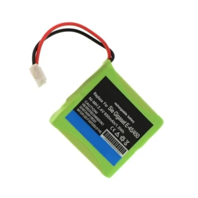Abbildung von Akku für Siemens Gigaset E40 / E45 E450 ECO SIM E455 Twin, V30145 K1310 X382, NI MH 650mAh 2.4V