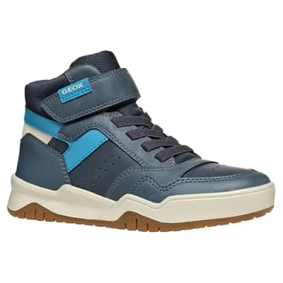 Abbildung von Geox Perth BOY Sneaker high für Kinder, Größe: 31, Navy/dark red Schuhe