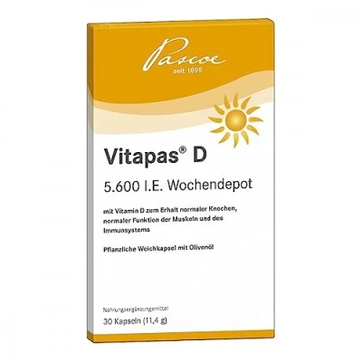 Abbildung von Vitapas D Kapseln 30 St