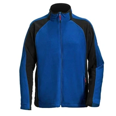 Abbildung von Microfleece Jacke dryplexx® micro Gr. M Kornblau/Schwarz