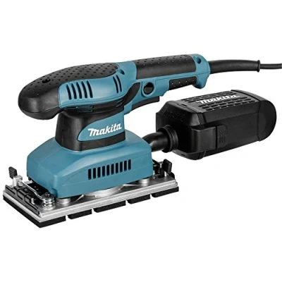 Abbildung von Makita Exzenterschleifer BO 3710 Schwingschleifer / Schleifmaschine 190 W