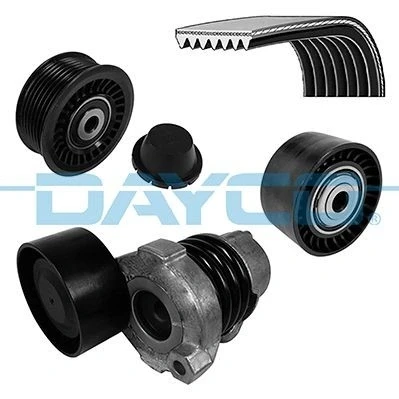 Abbildung von DAYCO KPV501 Keilrippenriemensatz RENAULT: SCENIC 3, GRAND Megane 3 Schrägheck, DACIA: Duster SUV, SANDERO 2, Dokker Kombi, NISSAN: Juke