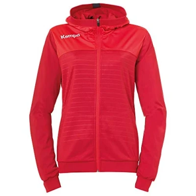 Abbildung von Kempa Damen Emotion 2.0 Kapuzenjacke Women Jacke, chilirot/Rot, M
