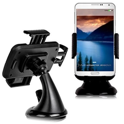 Abbildung von Universale Premium KFZ Halterung kompatibel mit alle Smartphone Modelle. Samsung HTC Sony Nokia Huawei Microsoft Navigation