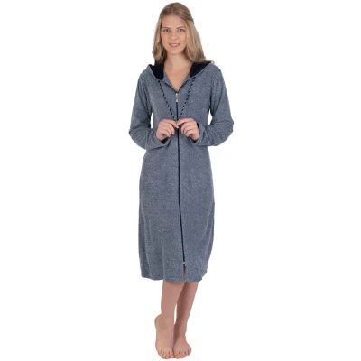 Abbildung von Wewo fashion Damenbademantel &quot;6039&quot;, (1 St.), leichte Badejacke