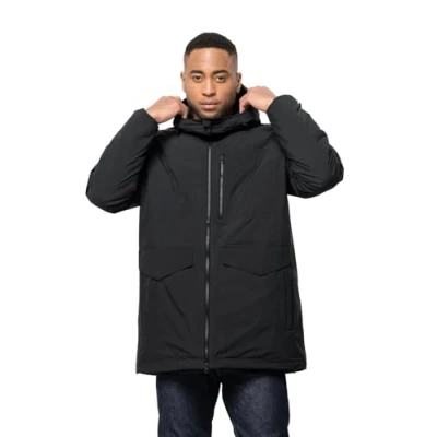 Abbildung von Jack Wolfskin Koenigsbau Wintermantel, Herren, Größe: Large, Black