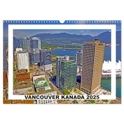 Abbildung von Vancouver Kanada 2025 (Wandkalender DIN A3 quer), CALVENDO Monatskalender