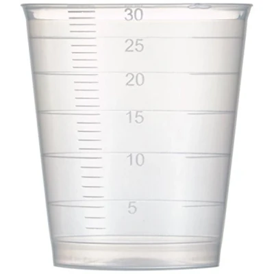 Abbildung von neoLab 2 0110 Becher aus PP, 30 mL, Natur (75 er Pack)