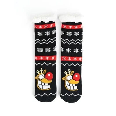 Abbildung von United Labels® Socken Ralph Ruthe Rentier Rudi Hüttensocken Haussocken Kuschelsocken