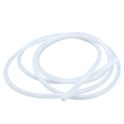 Abbildung von LAVMHAB Silikonschlauch 7mm ID x 11mm OD 3 Meter Länge, Lebensmitteltaugliche Schläuche Flexibler Schlauch Klar Wasser Luft Rohre für die Pumpe übertragen