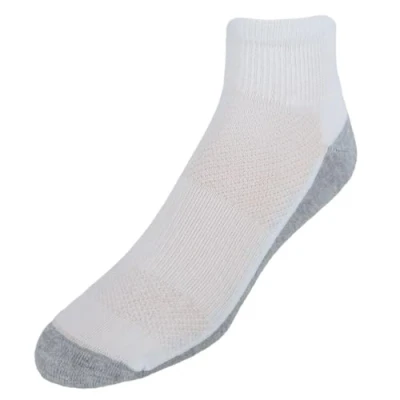 Abbildung von hanes Men&#039;s Cushioned X Temp, Moisture Wicking Ankle Socks, 12 Pair Pack, Shoe Sizes 6 12, White