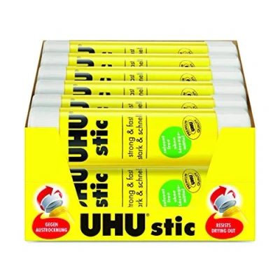 Abbildung von UHU 45621 Stic Klebestift fest auswaschbar ungiftig 40 g 12 Stück