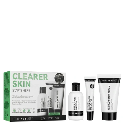 Abbildung von The Inkey List Clearer Skin Starts Here Anti unreinheiten pflegeset