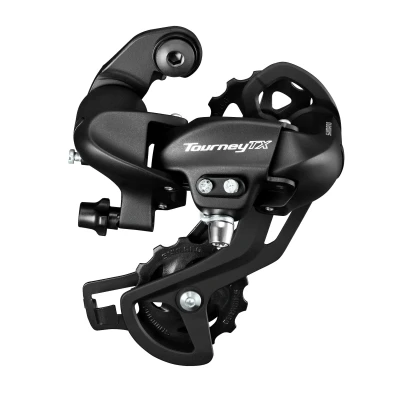 Abbildung von Kettenwechsler 7/8 fach Shimano TX800 Tourney Mit Ausfallende Befestigung Schwarz