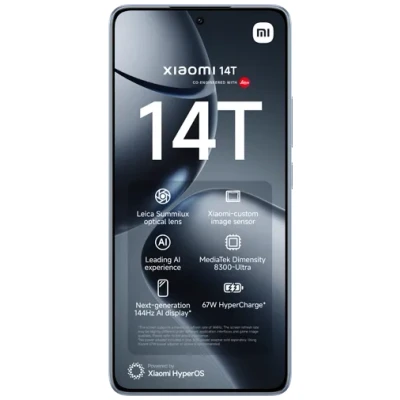 Abbildung von Xiaomi 14T 12GB/512GB Blau mit o2 Vertrag im Telefónica Netz unbegrenzt telefonieren + 50000 MB 5G