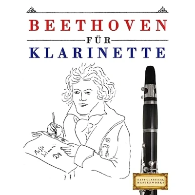 Abbildung von Beethoven für Klarinette: 10 Leichte Stücke Klarinette Anfänger Buch