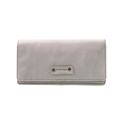 Abbildung von Maitre Steinbach Immine Geldbörse, Damen, Größe: One Size, Lightgrey