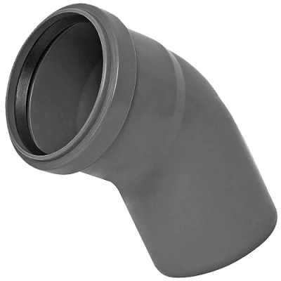 Abbildung von ABFLUSS ROHR SYSTEM HT (Hochtemperatur) &gt; Bogen passend zu Ostendorf Valsir Marley Airfit DN 32 bis 160 WUNSCHGRÖSSE einfach auswählen &gt;&gt;&gt; 90 Winkel 87 Grad