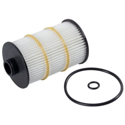 Abbildung von FEBI BILSTEIN 172086 Ölfilter mit Dichtring Filtereinsatz AUDI: A8 D4, A6 C7 Avant, Limousine, BENTLEY: Continental GTC, GT