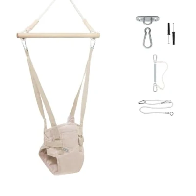 Abbildung von MAMOI® Türhopser Baby ab 6 Monate, Hopser Jumper Bouncer, Babyschaukel für türrahmen, Schaukel Indoor, Türschaukel, Hüpfer, Kinderschaukel, Tür Hopper, Babyhopser Swing