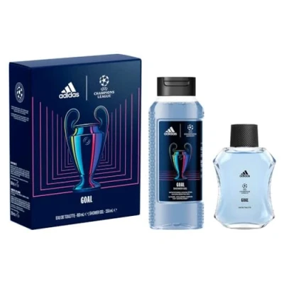 Abbildung von Das adidas UEFA Goal Set bestehend aus einem Eau de Toilette und Duschgel