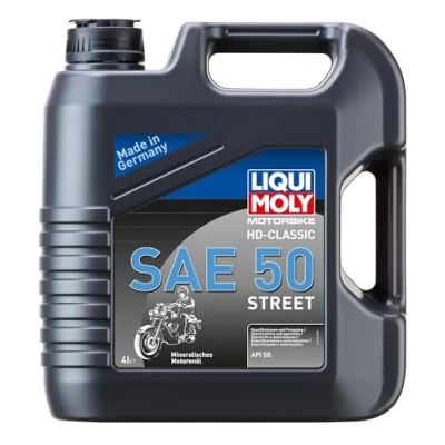 Abbildung von LIQUI MOLY Motorbike HD Classic SAE 50 Street 4 L Motorrad Motoröl Art. Nr.: 1230, farblos
