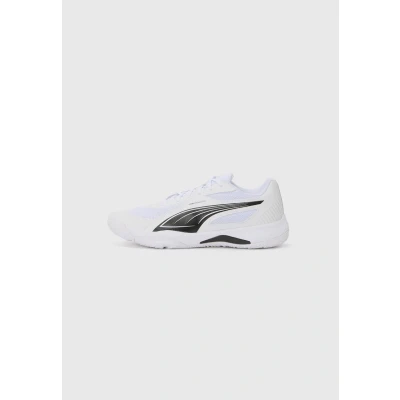 Abbildung von PUMA Unisex Solarflash Iii Hallenturnschuh, Weiß Schwarz, 40.5 EU