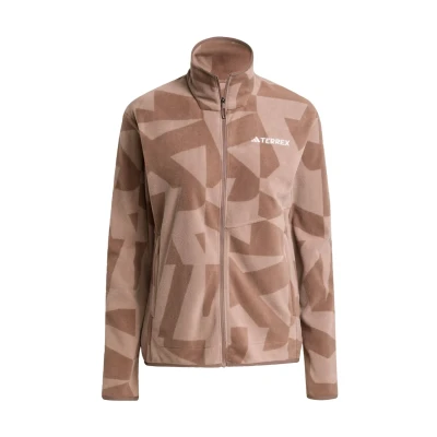 Abbildung von adidas Damen Terrex Multi Printed Full Zip Fleecejacke Polarfleece Reißverschluss (1 Stück)