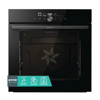 Abbildung von GORENJE Pyrolyse Backofen &quot;GO66E PIZZA350C&quot;, GO66E PIZZA350C, mit Vollauszug, Selbstreinigung, max. Temperatur 350C