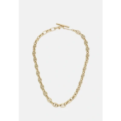 Abbildung von Fossil Damenarmband, Heritage D Link Gold Tone, Ankerkette Halskette
