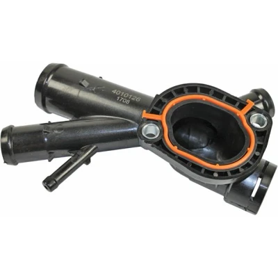 Abbildung von METZGER 4010126 Flansch Zylinderkopf, getriebeseitig mit Dichtung ohne Sensor VOLKSWAGEN: Golf 6, Caddy 3 Kombi, Plus / Crossgolf