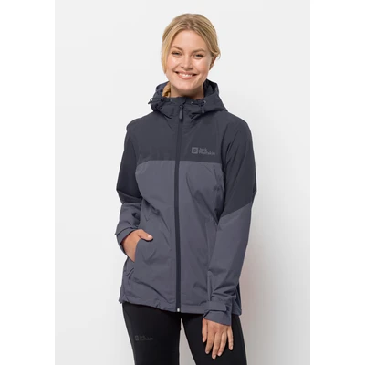 Abbildung von Jack Wolfskin Weiltal 2L W Outdoorjacke, Damen, Größe: Large, Dolphin