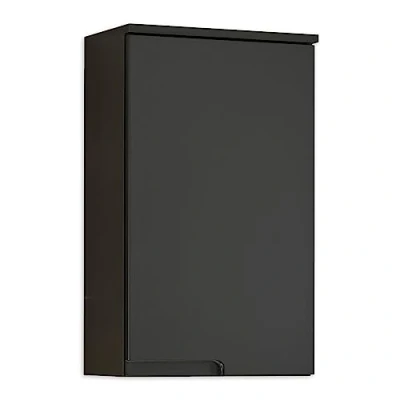 Abbildung von SPICE Badezimmer Hängeschrank in Schwarz matt Badezimmerschrank Bad Schrank mit viel Stauraum 40 x 66,5 23 cm (B/H/T)