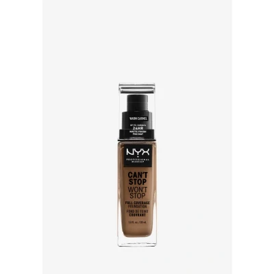 Abbildung von Nyx Professional Makeup CAN&#039;T STOP WON&#039;T Foundation Foundation, Damen, Größe: 30 ml, 15.7 warm carmel