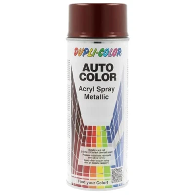 Abbildung von DUPLI COLOR 581526 Fahrzeug Kombinationslack Spraydose Rot RAL ACRYL 3003 rubinrot glänzend 12 ml 400