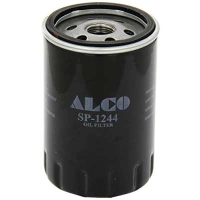 Abbildung von ALCO FILTER SP 1244 Ölfilter 3/4 16 UNF Anschraubfilter FORD: Galaxy Mk1 MPV, FIESTA 5, Focus Schrägheck, JEEP: GRAND Cherokee 3, III