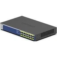 Abbildung von Netgear GS516PP 16 Port Gigabit Ethernet LAN PoE Switch (16x PoE+ 260W, Plug and Play Netzwerk Switch, Desktop oder 19 Zoll Rack Montage, ProSAFE Lifetime Garantie)