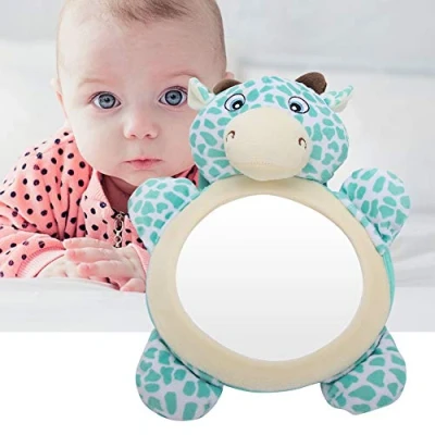 Abbildung von Hochwertige Sicherheitsrückspiegel, verformbare Spiegel, klares sichtbares Licht für Babys, Rückspiegel (Tiere), die im Sicherheitsauto erwachsene Babys aufgehängt sind