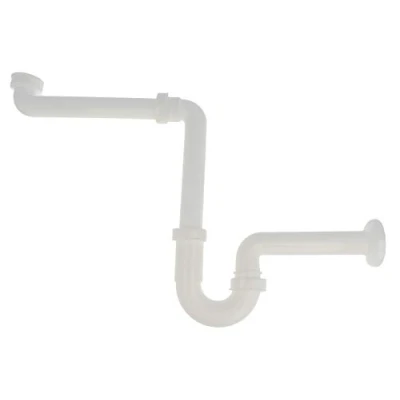 Abbildung von tecuro Siphon Raumspar Röhren Geruchsverschluss 1 1/4 Zoll x 32 mm
