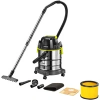 Abbildung von Ryobi Nass Trocken Akkusauger ONE+, R18WDV 0, kabelloser Staubsauger, 82 Airwatt, 18 L Behälter, ohne Akku und Ladegerät