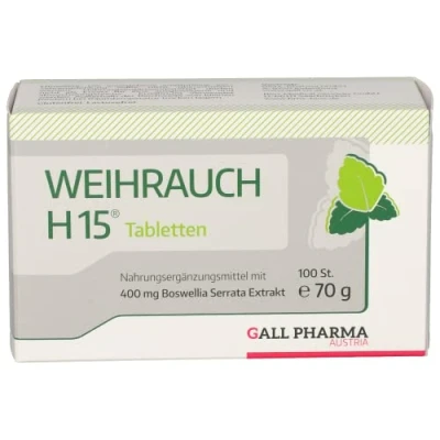Abbildung von Weihrauch H15 Tabletten