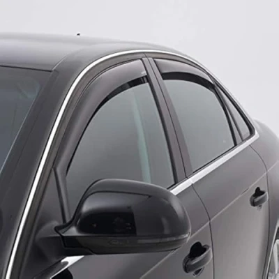 Abbildung von ClimAir Car Comfort Windabweiser Master (Hinten) kompatibel mit Citroën Berlingo (K9) Multispace/Peugeot Rifter/Opel Combo E MPV 2018 &amp; FIAT Doblo 2023