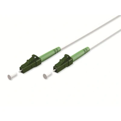 Abbildung von goobay 59587 Glasfaserkabel (FTTH) / Singlemode (OS2) Simplex/LC APC (8) Stecker auf LC Stecker/Lichtwellenkabel 5 Meter