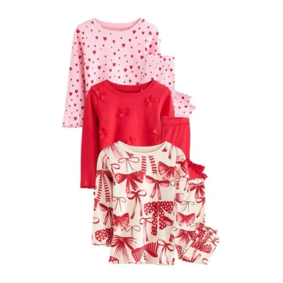Abbildung von Next Pyjama 3er Pack Schlafanzüge mit Print (6 tlg)